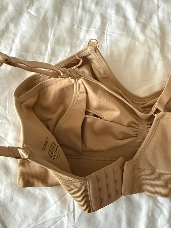 Quince maternal Tan Wireless Everyday Bralette - Picture 5 of 6